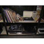 2 Numark & Sony turntables,