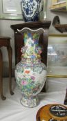 A 60 cm tall oriental vase.