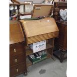 A 1930's oak sideboard.