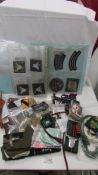 A very good collection of military cloth badges, lanyards etc.