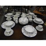 A Royal Doulton Expressions dinner service.
