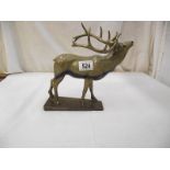 An Aynsley figure of a stag.
