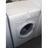 A Hotpoint washing machine.