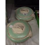 A pair of Burleigh Balmoral pattern tureens