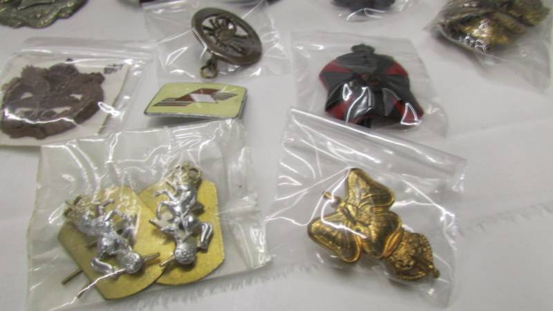 A good collection of military badges including a framed and glazed set. - Image 7 of 10