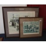 Margaret Chapman (1940-2000) (Northern Art) Pencil signed nostalgia print numbered with Fine art