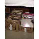 A large collection of records (we are unable to give condition reports on records).