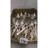 A large quantity of 'Community' plate cutlery.