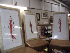 3 new framed and glazed silhouettes.