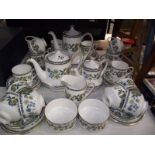 Approximately 50 pieces of Paragon Contessa pattern tea ware.