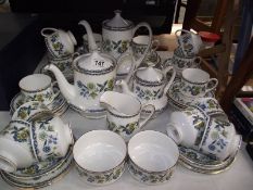 Approximately 50 pieces of Paragon Contessa pattern tea ware.