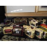 A large collection of Lledo diecast days gone by models etc.