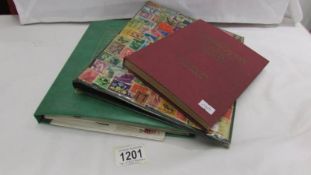 2 albums of stamps including Victorian penny black, penny reds,
