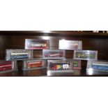 10 Corgi omnibus Ltd Ed diecast buses and coaches