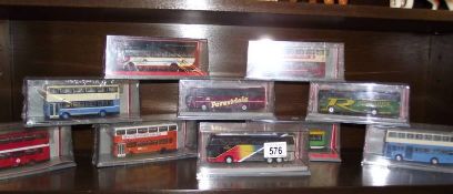 10 Corgi omnibus Ltd Ed diecast buses and coaches