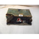 An old metal plane, Master/Paramo with box.