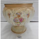 A Fielding Devon ware jardiniere.