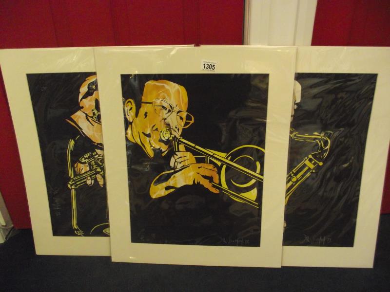 Derek Southon (1931-2019) Collection of 3 hand signed and dated (1979) limited edition silk screen