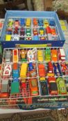 A Matchbox carry case and 48 cars.