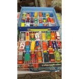 A Matchbox carry case and 48 cars.