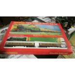 A boxed Hornby R549 Flying Scotsman electric train set (no track).