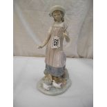 A Lladro figurine.