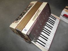 A piano accordion by Italieni.