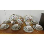 23 pieces of Japanese egg shell china tea set.