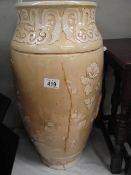 A large old Chinese style vase,