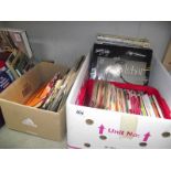 A quantity of singles and LP records including Cliff Richard, Shirley Bassey,