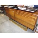 A 1970's teak sideboard.