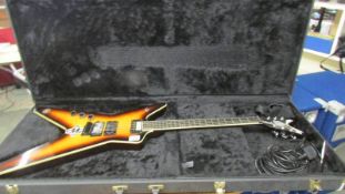 Dime Bagger Darrell Special Edition - A Dean 'Flying V' electric guitar with Seymour Duncan Pick