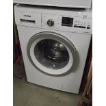 A Siemans washing machine.