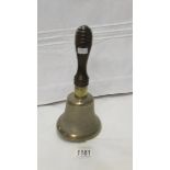 A good brass school bell.