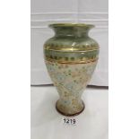 A Royal Doulton stoneware vase.