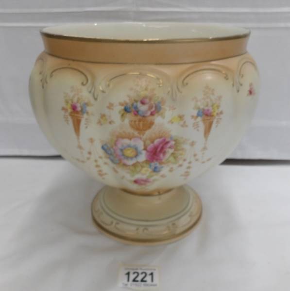 A Fielding Devon ware jardiniere. - Image 2 of 3