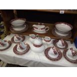 A 39 piece dinner set 'Waterside'