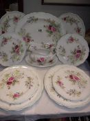 Royal Albert 'Memories' dinner ware consisting of 6 dinner plates, 6 dessert plates,