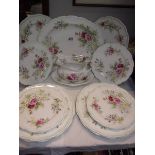 Royal Albert 'Memories' dinner ware consisting of 6 dinner plates, 6 dessert plates,