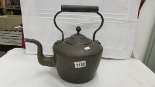 A good Victorian copper kettle.