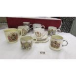 A mixed lot of commemorative china including 1935 Silver jUbilee, George VI etc.