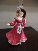 A Royal Doulton figure of the year 'Patricia'