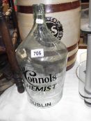 An O'Connols chemist advertising bottle