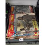 A large selection of 1960's Look & Learn Ranger magazines