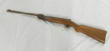 An old rifle.