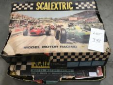 2 x 1960's Tri-ang Scalextric sets, 1 missing cars, boxes a/f,