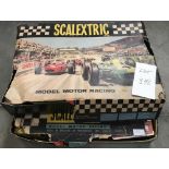 2 x 1960's Tri-ang Scalextric sets, 1 missing cars, boxes a/f,