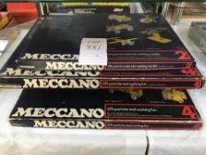 Meccano sets 2 and 4,