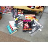 A good collection of Jimi Hendrix DVD's, Videos, books, magazines.
