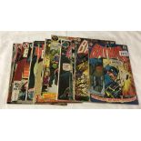 A quantity of Batman comics issues 220-223, 225, 237,239, 241, 242,